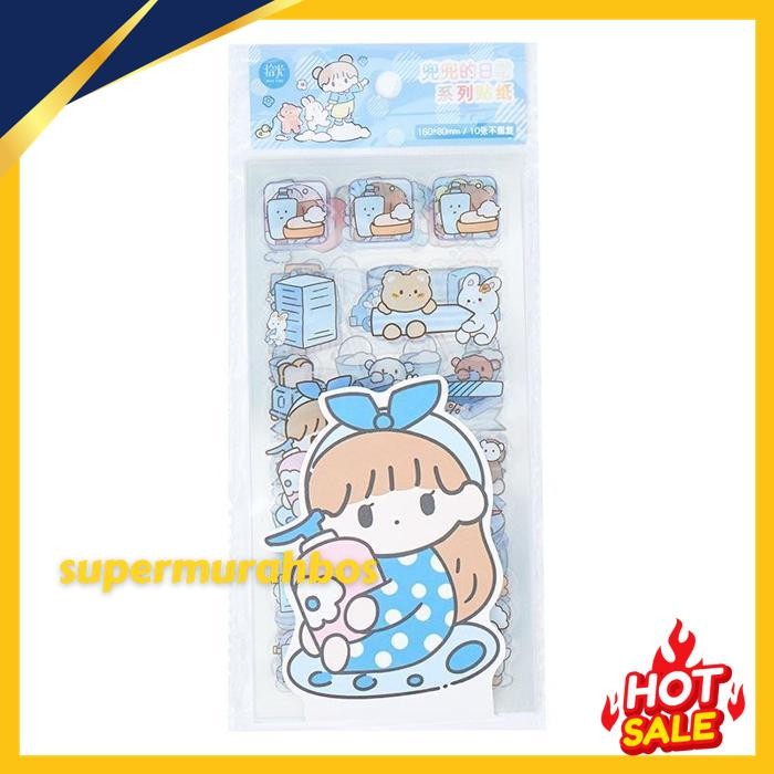 

STIKER AESTHETIC IMPORT QUALITY KOREA LUCU SPECIAL EDITION BAHAN PET WATERPROFF EKSLUSIF !!