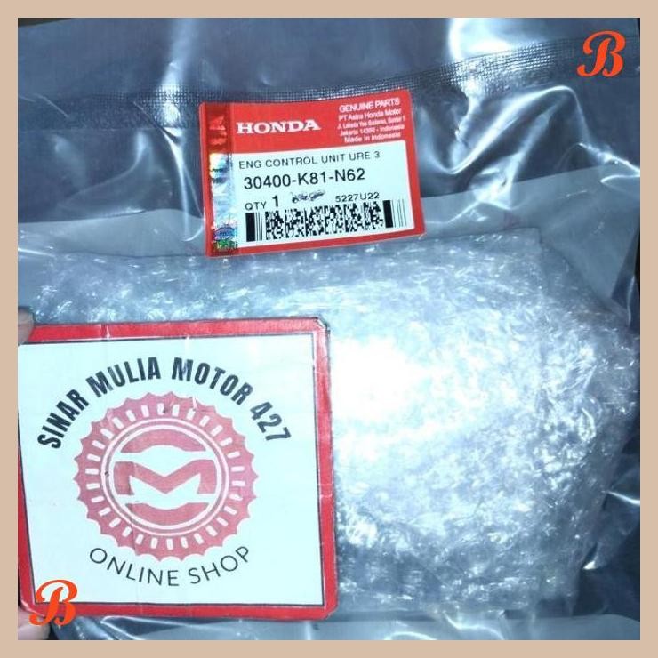 [SMM] ENG CONTROL UNIT ECU HONDA BEAT 2017 2019 ISS ORI AHM 30400-K81-N62