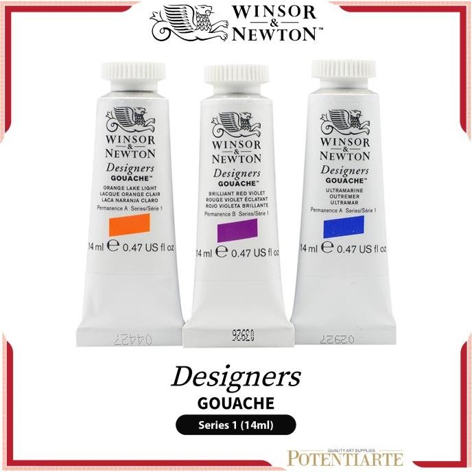 

NEW Cat Guas Winsor & Newton 14ml Designers Gouache Series 1 - Part 01