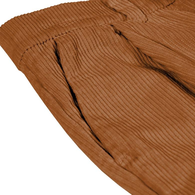 3Second Celana Panjang Wanita Loose Cotton Corduroy Trousers 180423