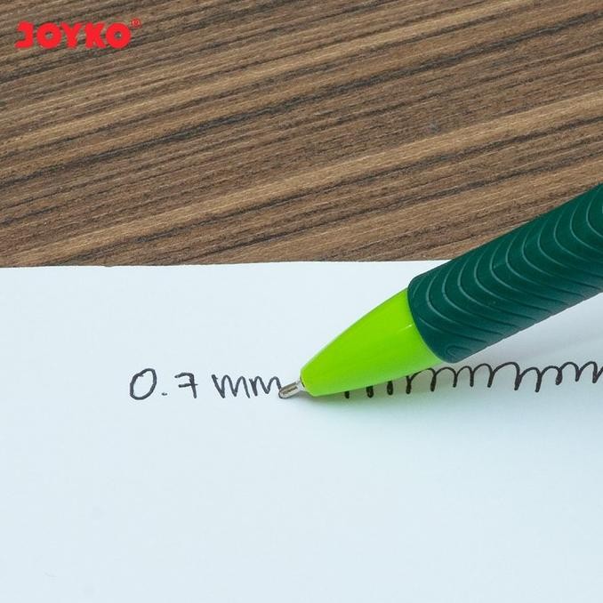 

Tersedia Pulpen Pena Joyko Bp-232 Savanna 4 0.7 Mm 1 Box 12 Pcs Hitam