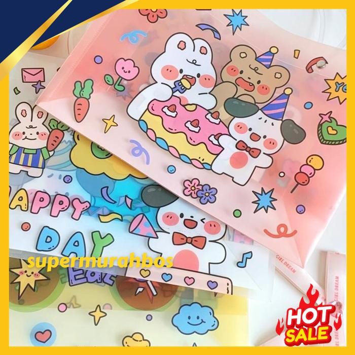 

PAOPAO TAS HAPPY PVC KADO LUCK LIKE TAS HAMPERS PREMIUM BEST DEAL !!