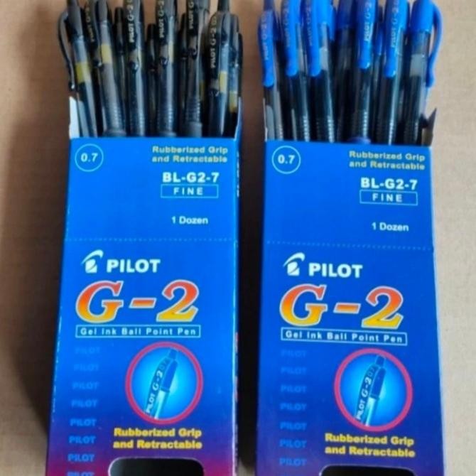 

Tersedia Pulpen Pilot G2 Bl-G2 0.5/0.7