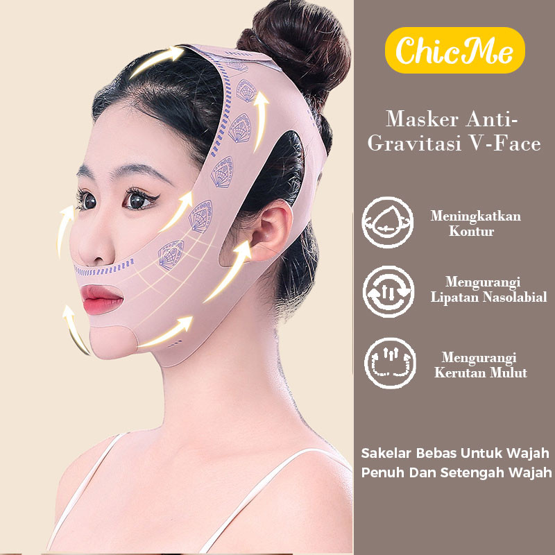 NEW PORODUK CHICME V-LINE 3D V SHAPE FACE LIFT UP BELT,SABUK PENGIHIL DOUBLE CHIN,PENIRUS PIPI WAJAH