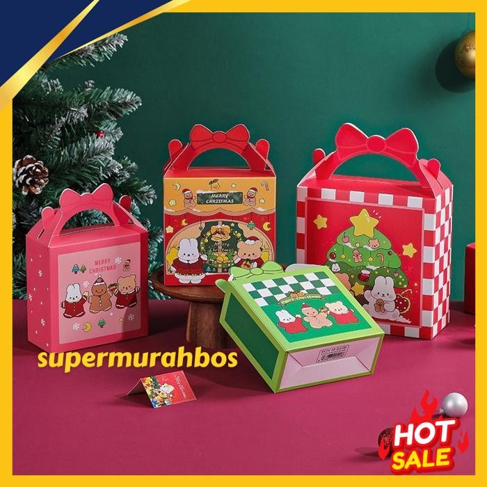

PAOPAO PAPERBOX PEGANGAN PITA CUTE NATAL MERRY CHRISTMAS TAS KADO PREMIUM BEST SELLER !!