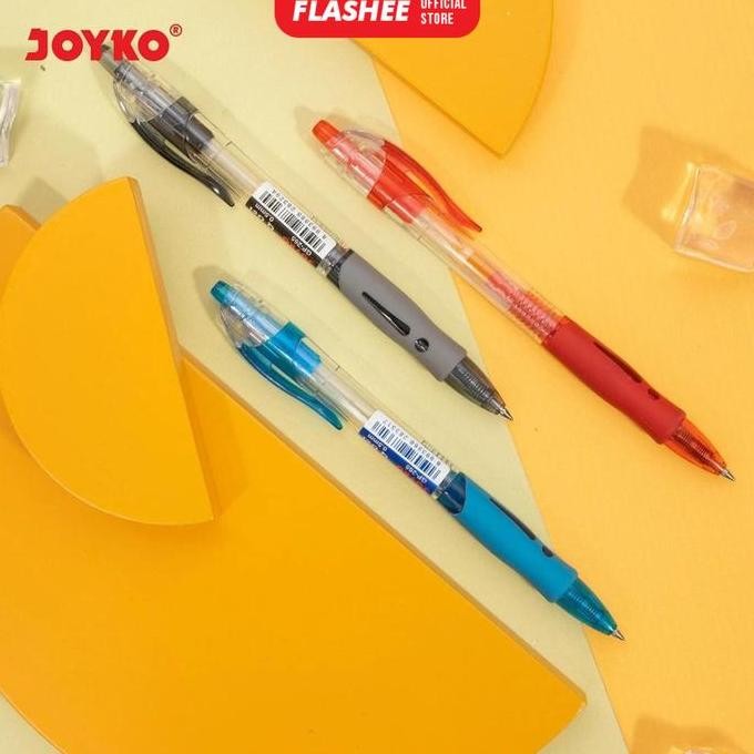 

Tersedia Flashee Pen Gel Pulpen Pena Joyko Gp-265 Q Gel 0.5 Mm 1 Pak