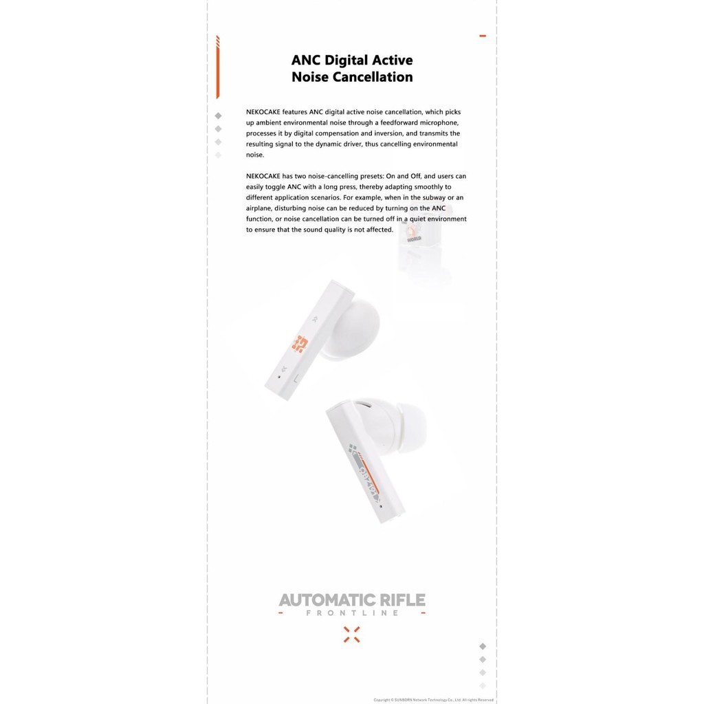 MOONDROP NEKOCAKE GIRLS' FRONTLINE Limited Edition True Wireless TWS