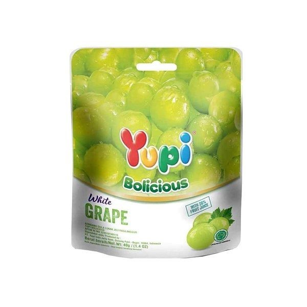 

YUPI BOLICIOUS WHITE GRAPE 40GR