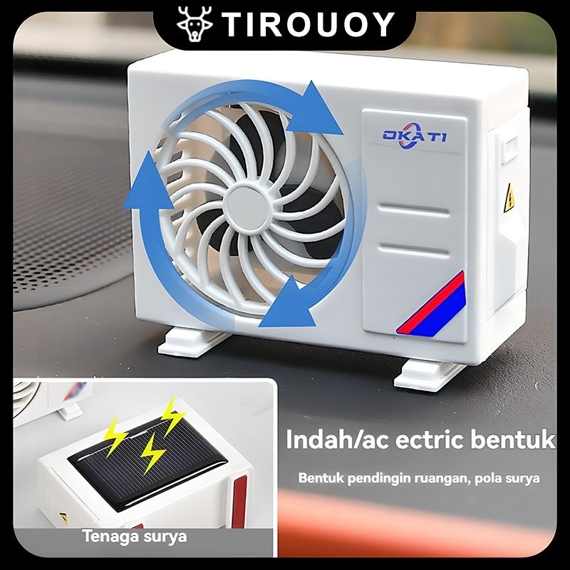 Parfum Mobil Model Ac Aromaterapi Tenaga Surya Sudah + Refill