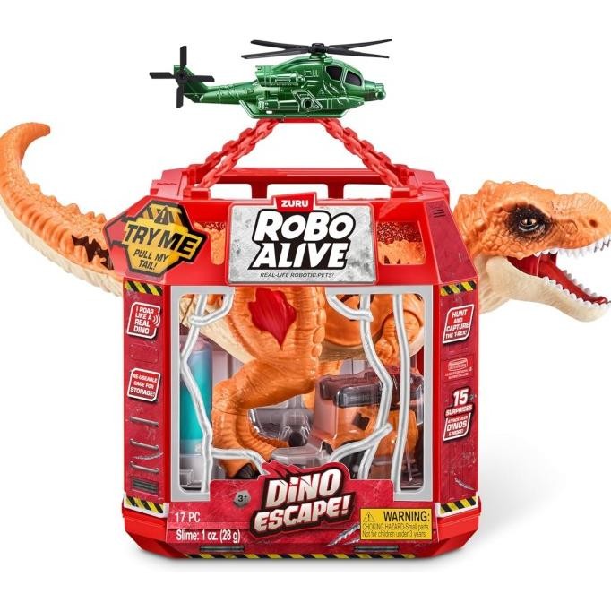 Zuru robo alive dino escape series 1 playset original