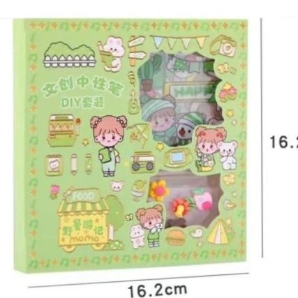 

Tersedia Stiker Pulpen Waterproof Stiker Momo Sticker 2D Diy Viral Korea Box