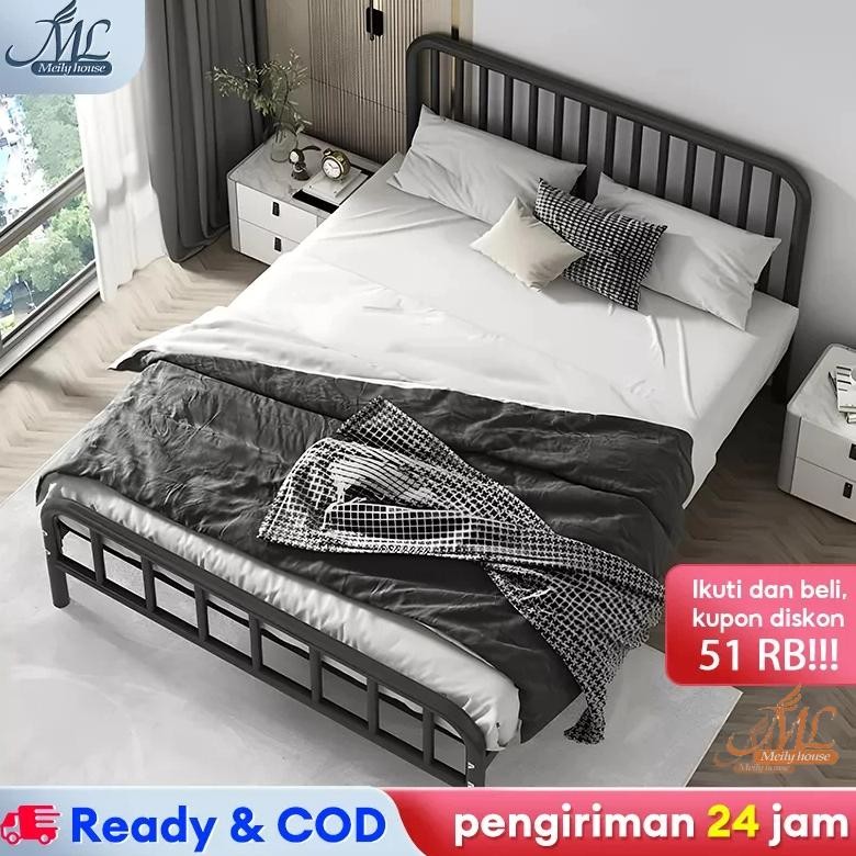 Tempat Tidur Besi Ranjang Besi Rangka Tempat Tidur Besi Ranjang Kasur Rangka Tempat Tidur Minimalis