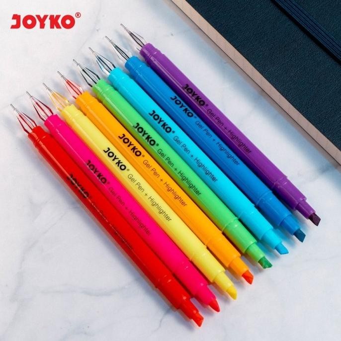 

Tersedia Joyko 2 In 1 Pulpen + 8 Warna Highlighter Gpc-277 Gpc 277