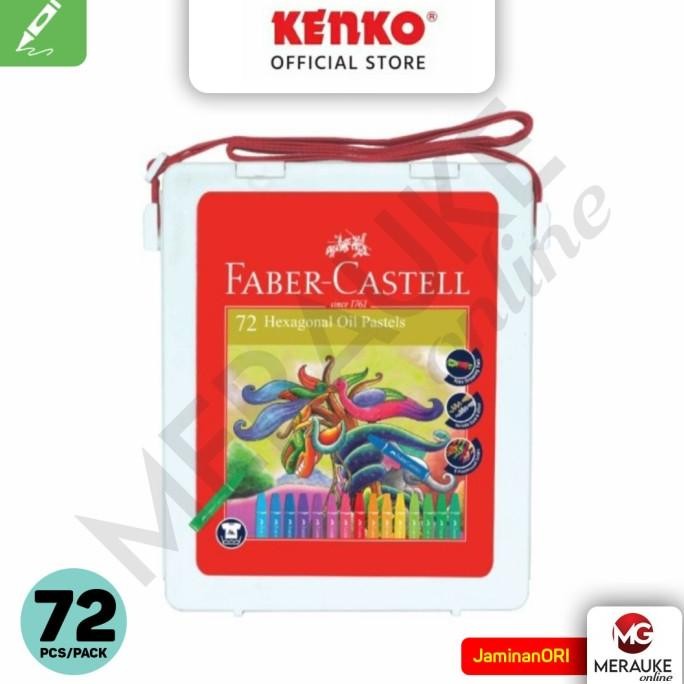 

NEW Oil Pastel FABER CASTELL Hexagonal 72 Colour