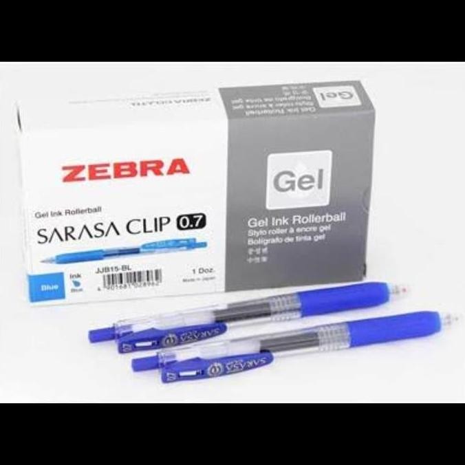 

Tersedia Pulpen Zebra Sarasa Clip 0.7 Blue