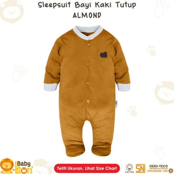 Diskon BABY LEON Sleepsuit Bayi Jumpsuit Jumper Lengan Panjang BC-073 BC-075