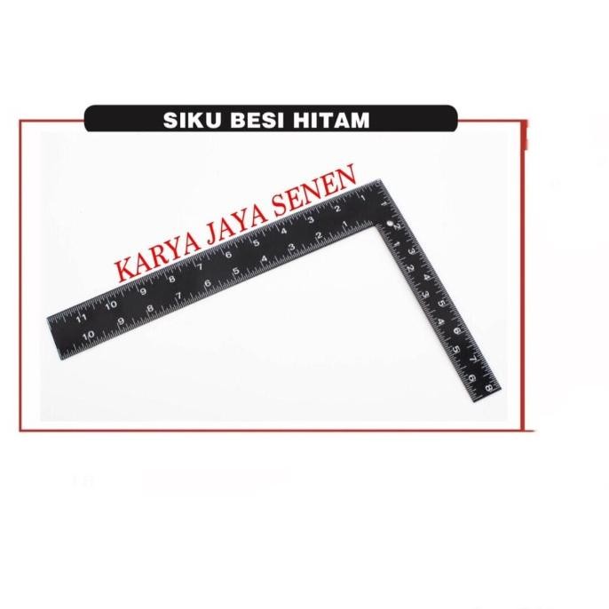 

siap kirim siku tukang hitam 400x600mm penggaris tukang 60cm 24 inch