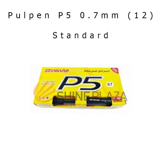 

Tersedia [Flash Sale] Pulpen Standard P5 0.7Mm