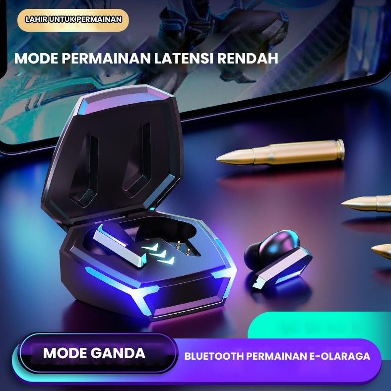 GS [Cicilia] TWS M10 Wireless earphone gaming bluetooth