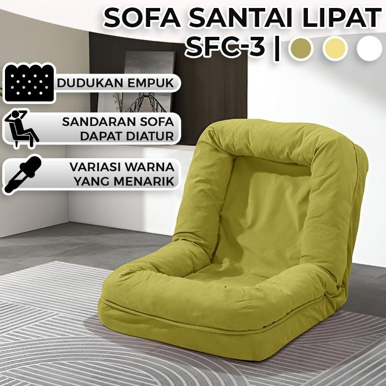 Pola Sofa Bed Sofa Lipat Kursi Lipat Tatami Lazy Sofa Bed Portable Kursi Santai