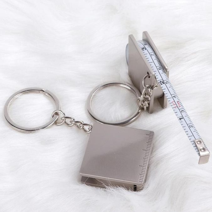 

siap kirim meteran mini gantungan kunci retractable penggaris alat ukur ruler