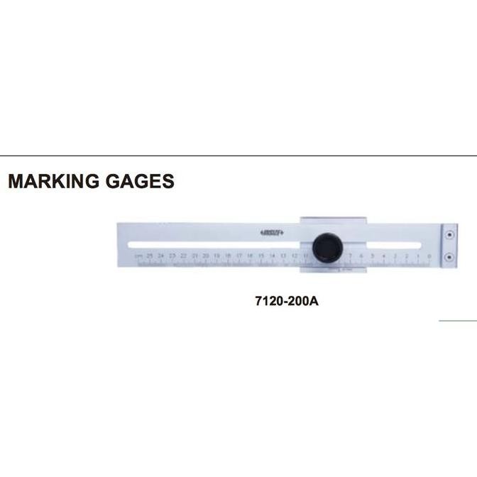 

siap kirim penggaris besi marking gage 0-200mm insize 7120-200a