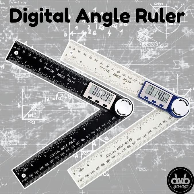 

siap kirim digital angle ruler penggaris protractor alat ukur sudut derajat siku