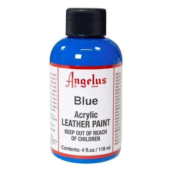 

TERBARU - Angelus Blue Acrylic Leather Paint Cat Bahan Kulit 4 Oz 118ML USA