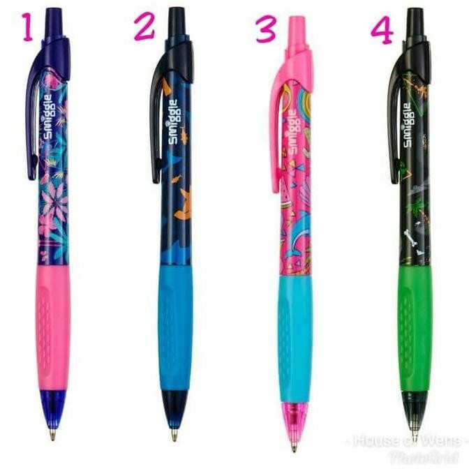 

Tersedia Ready Smiggle Tri Barrel Pen - Pulpen Smiggle Ori