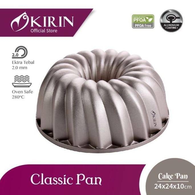 Kirin Premium Cake Pan Die Cast Classic / Loyang Kue Kirin Classic