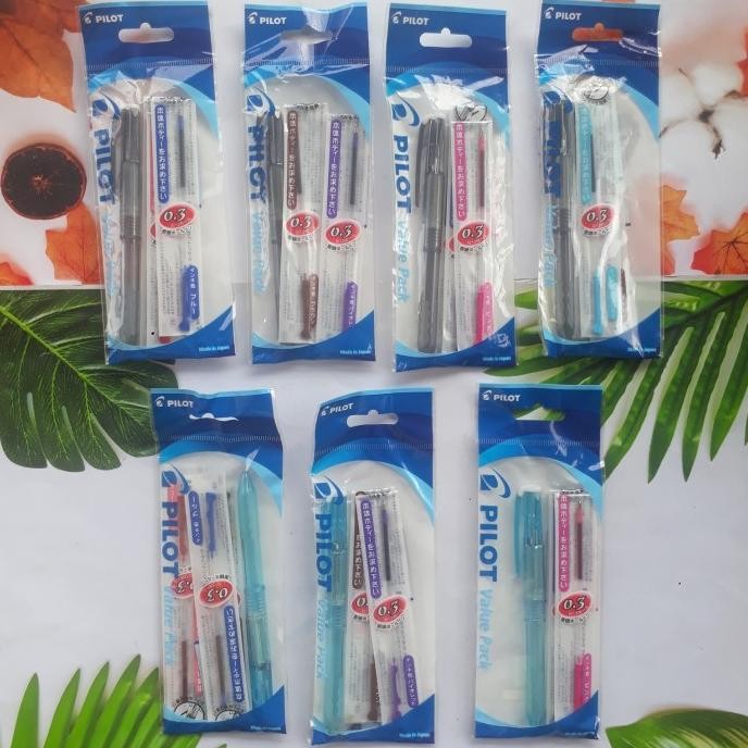 

Tersedia Pilot Value Pack Bundling Wadah Pulpen Hi-Tec C Coleto Dan 3 Tinta Set