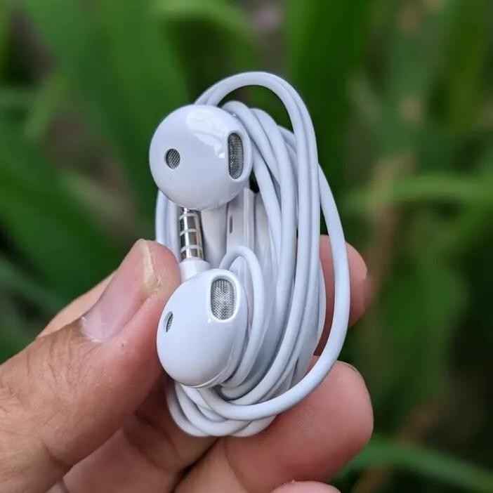 GS Headset Earphone OPPO Original Asli Cabutan Bawaan Hp 100% Ori Ngebass