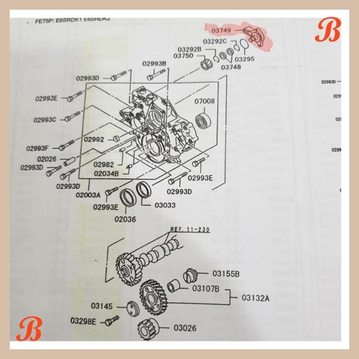 [PSA] AS POMPA VACUM MITSUBISHI CANTER ORIGINAL ME011330