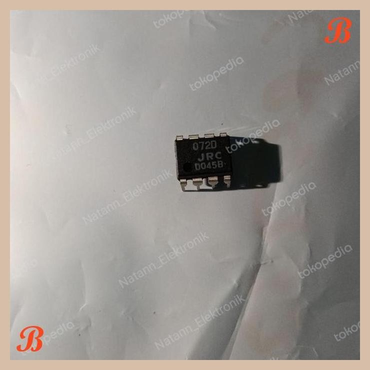 [MRD] 4580 IC DIP JRC072D JRC 072 D JRC072 072D = TL072 VERSI JEPANG