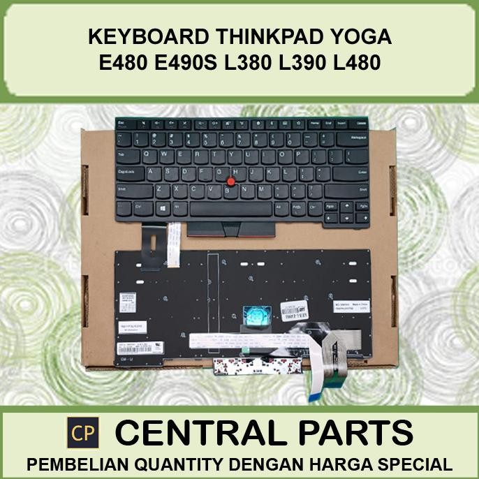 Keyboard Lenovo Thinkpad Yoga E480 E490s L380 L390 L482