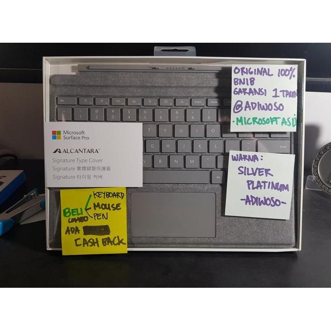 Microsoft Surface Pro Keyboard - Charcoal