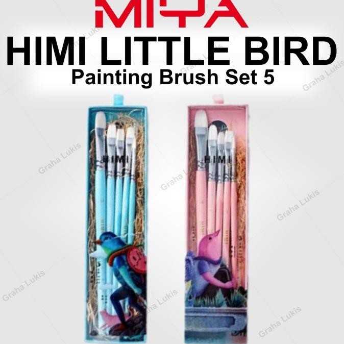 

Miya Little Bird Paint Brush 5pcs