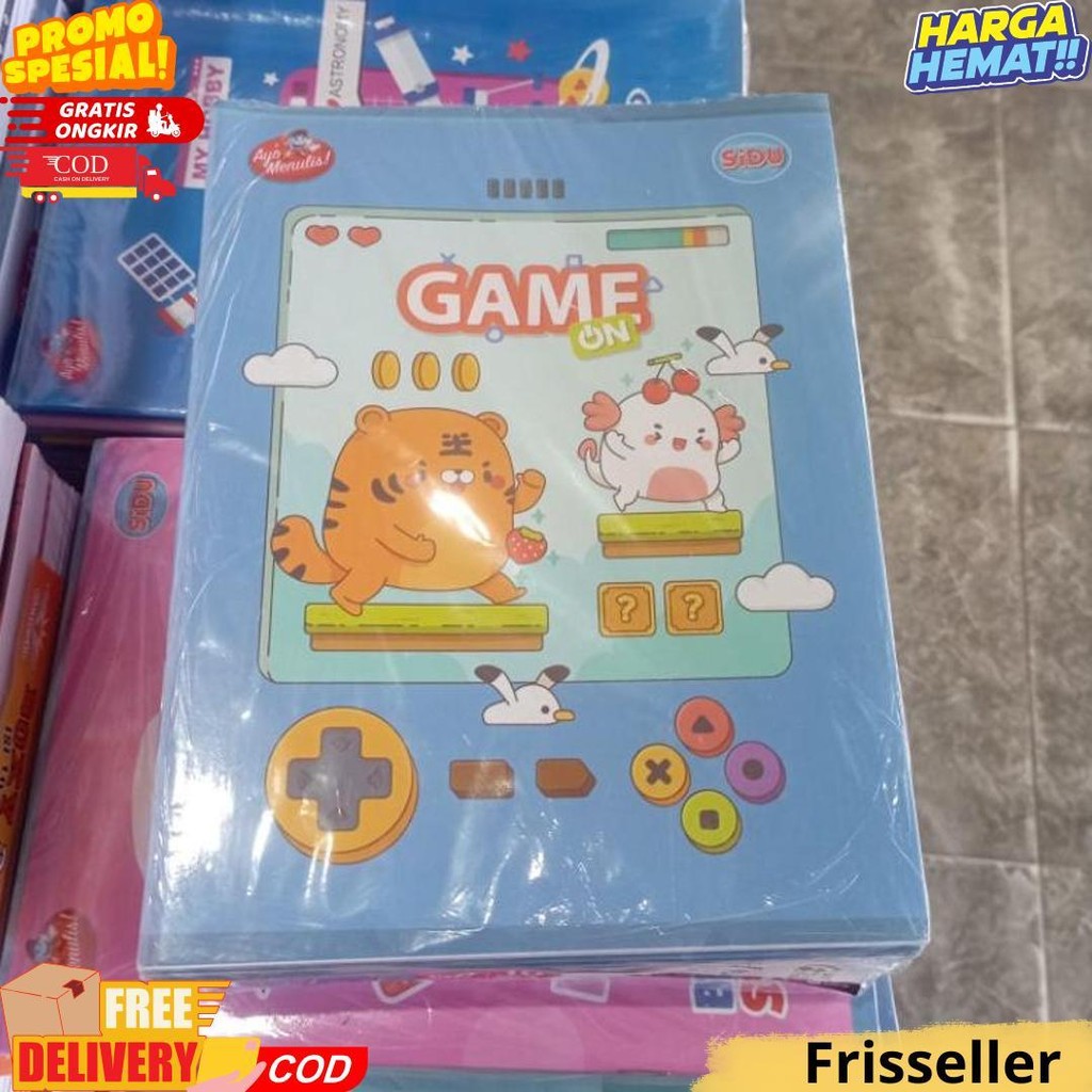 

Buku Tulis Sidu 58 Lembar D Gratis Ongkir