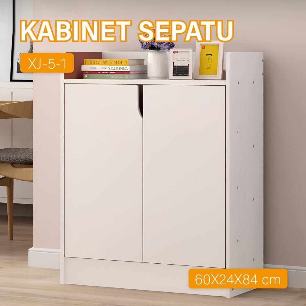 Rak Sepatu Minimalis Lemari Serbaguna Lemari Sepatu Kapasitas Besar Lemari Penyimpanan Loker