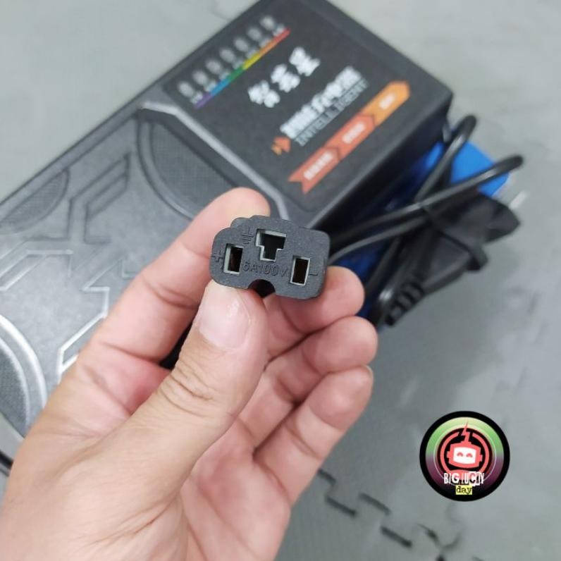Premium Smart Charger 72V 20Ah 2.8A Motor Listrik Molis Universal Cas Casan Smart Charger Charging S