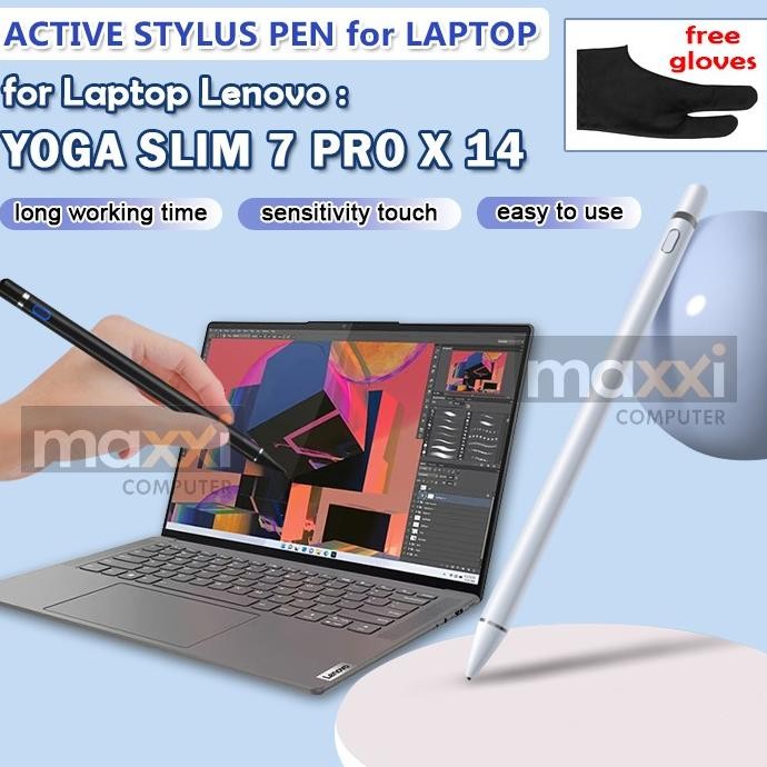 Lenovo Yoga Slim 7 Pro X 14 3K Stylus Pen Pencil Touch Screen Laptop New Stok
