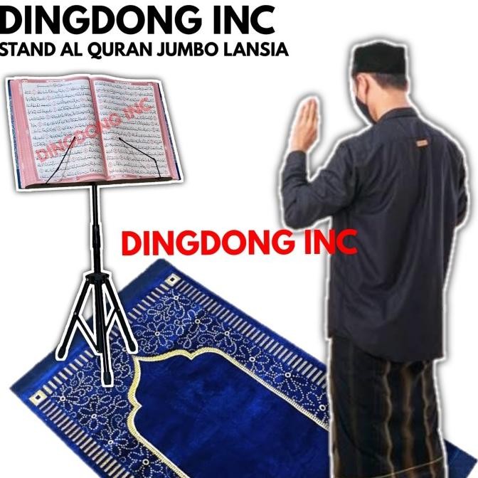 STAND ALQURAN LANSIA JUMBO DUDUKAN AL QURAN BESI KOKOH murah