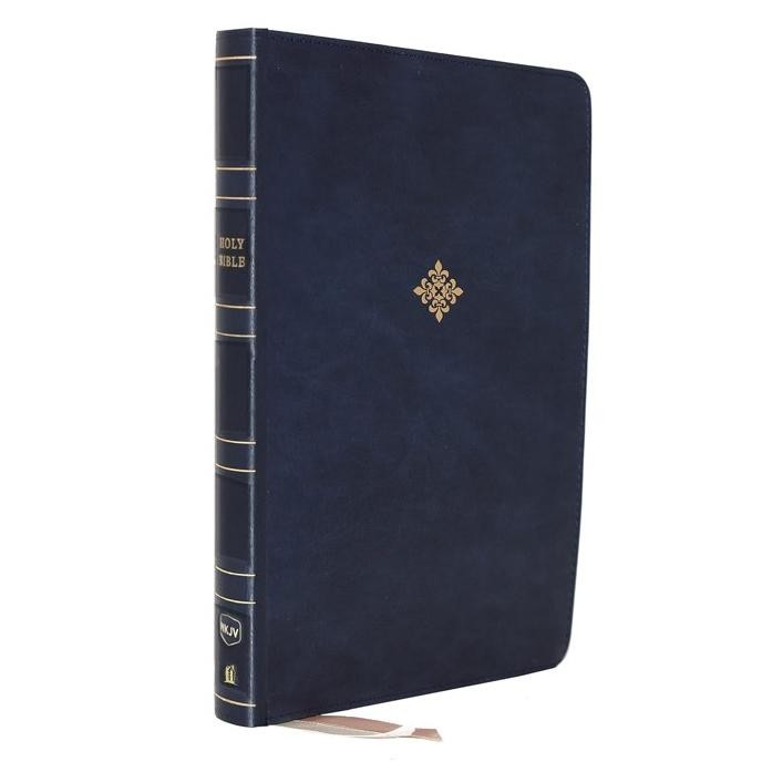 

NKJV Large-Print Thinline Bible, Comfort Print--soft leather-look murah