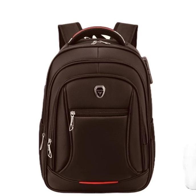 Ransel Polo Gem Polo Gives 16Inchi Tas Pria Wanita Usb Keylock Rasel Laptop Tas Kerja Backpack Tas K