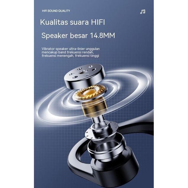 Headset Bluetooth Nirkabel/Mp3 Headset Memory Card/ Super Panjang Daya Tahan/Pengurangan Kebisingan/