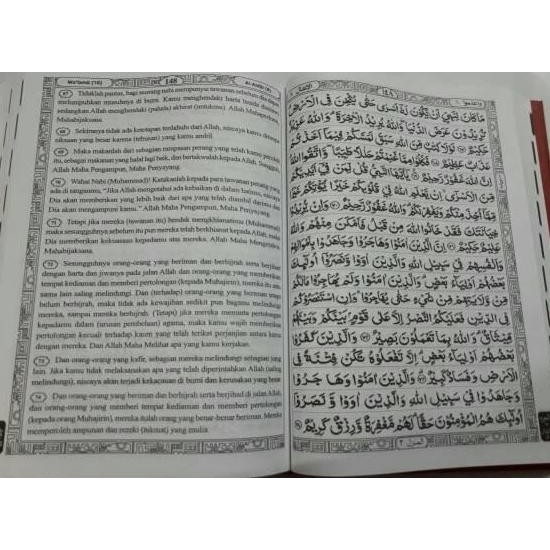 al quran an nur terjemah lansia tulisan besar murah