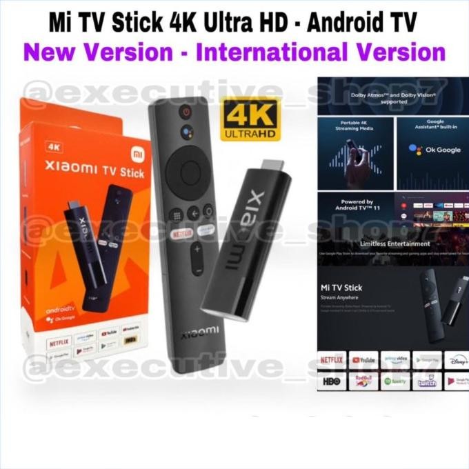 TV Stick 4K Ultra HD - Android TV New Version