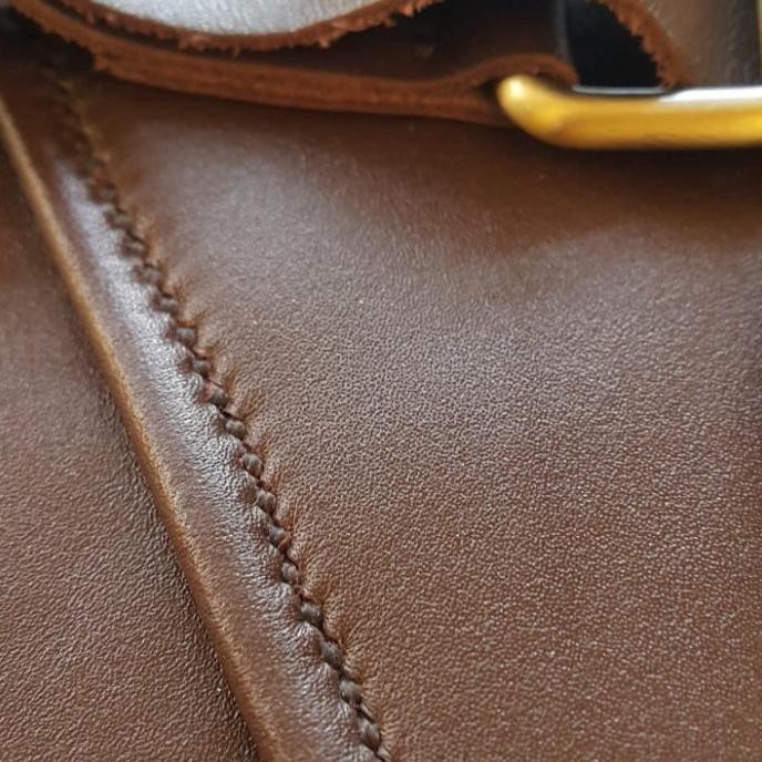 Apron Barista Kulit Asli