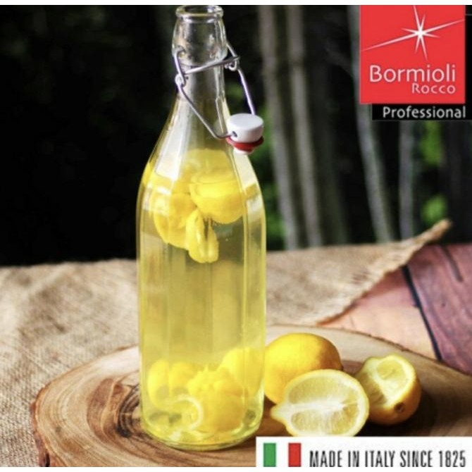 BOTOL SWING BORMIOLI ROCCO 1L/BOTOL KACA IMPORT/BOTOL KACA SUSU