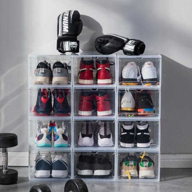 [RODY] Sneakers Box Front Open Transparent Large Air Jordan Shoebox